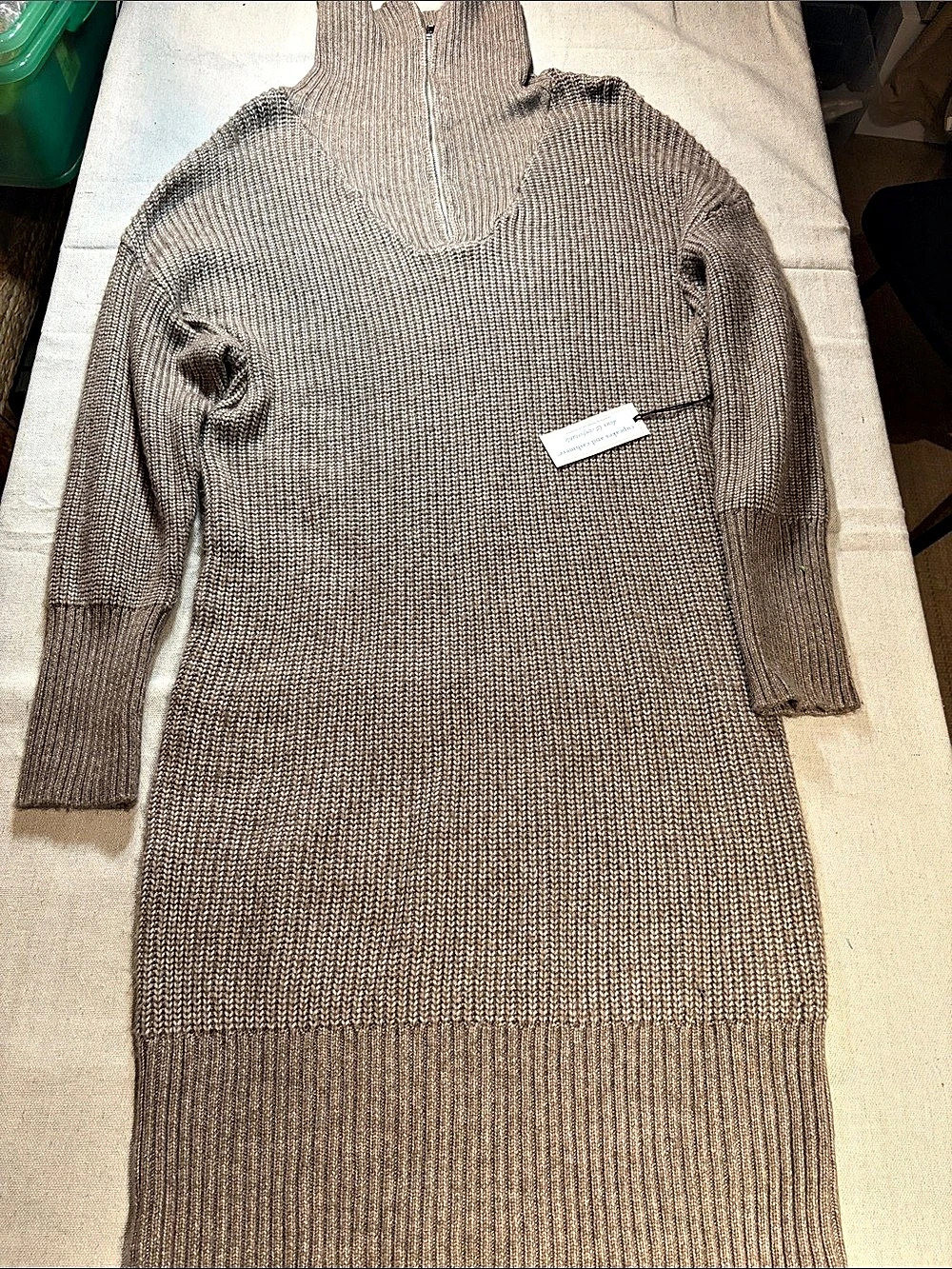 Splendid Knit Maxi Dress in Brown Size XL NWT